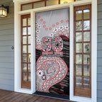 Essendon Bombers NAIDOC Week 2026 Door Cover Australian Aboriginal Dot Art Dreamtime Pattern Style