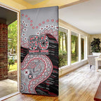 Essendon Bombers NAIDOC Week 2026 Door Cover Australian Aboriginal Dot Art Dreamtime Pattern Style