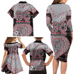Essendon Bombers NAIDOC Week 2026 Family Matching Long Sleeve Bodycon Dress and Hawaiian Shirt Australian Aboriginal Dot Art Dreamtime Pattern Style
