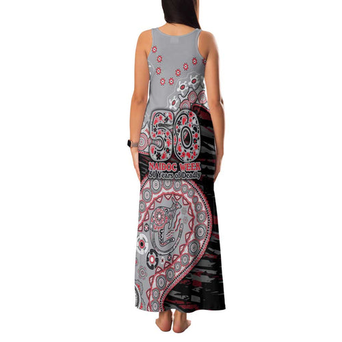 Essendon Bombers NAIDOC Week 2026 Family Matching Tank Maxi Dress and Hawaiian Shirt Australian Aboriginal Dot Art Dreamtime Pattern Style