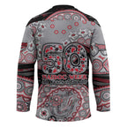Essendon Bombers NAIDOC Week 2026 Hockey Jersey Australian Aboriginal Dot Art Dreamtime Pattern Style