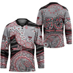 Essendon Bombers NAIDOC Week 2026 Hockey Jersey Australian Aboriginal Dot Art Dreamtime Pattern Style