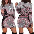 Essendon Bombers NAIDOC Week 2026 Hoodie Dress Australian Aboriginal Dot Art Dreamtime Pattern Style