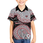 Essendon Bombers NAIDOC Week 2026 Kid Hawaiian Shirt Australian Aboriginal Dot Art Dreamtime Pattern Style
