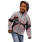 Essendon Bombers NAIDOC Week 2026 Kid Hoodie Australian Aboriginal Dot Art Dreamtime Pattern Style