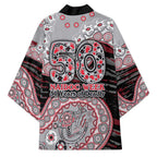 Essendon Bombers NAIDOC Week 2026 Kimono Australian Aboriginal Dot Art Dreamtime Pattern Style