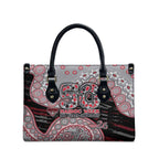 Essendon Bombers NAIDOC Week 2026 Leather Bag Australian Aboriginal Dot Art Dreamtime Pattern Style
