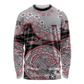 Essendon Bombers NAIDOC Week 2026 Long Sleeve Shirt Australian Aboriginal Dot Art Dreamtime Pattern Style