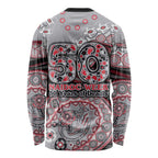 Essendon Bombers NAIDOC Week 2026 Long Sleeve Shirt Australian Aboriginal Dot Art Dreamtime Pattern Style