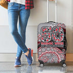 Essendon Bombers NAIDOC Week 2026 Luggage Cover Australian Aboriginal Dot Art Dreamtime Pattern Style