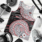 Essendon Bombers NAIDOC Week 2026 Men Tank Top Australian Aboriginal Dot Art Dreamtime Pattern Style