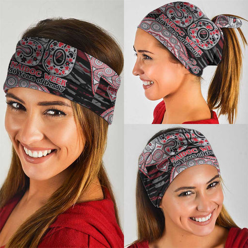 Essendon Bombers NAIDOC Week 2026 Neck Gaiter Australian Aboriginal Dot Art Dreamtime Pattern Style