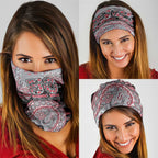Essendon Bombers NAIDOC Week 2026 Neck Gaiter Australian Aboriginal Dot Art Dreamtime Pattern Style