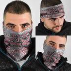 Essendon Bombers NAIDOC Week 2026 Neck Gaiter Australian Aboriginal Dot Art Dreamtime Pattern Style