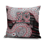 Essendon Bombers NAIDOC Week 2026 Pillow Cover Australian Aboriginal Dot Art Dreamtime Pattern Style