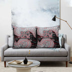 Essendon Bombers NAIDOC Week 2026 Pillow Cover Australian Aboriginal Dot Art Dreamtime Pattern Style