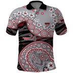 Essendon Bombers NAIDOC Week 2026 Polo Shirt Australian Aboriginal Dot Art Dreamtime Pattern Style