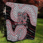 Essendon Bombers NAIDOC Week 2026 Quilt Australian Aboriginal Dot Art Dreamtime Pattern Style