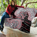 Essendon Bombers NAIDOC Week 2026 Quilt Australian Aboriginal Dot Art Dreamtime Pattern Style