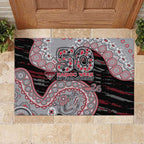 Essendon Bombers NAIDOC Week 2026 Rubber Doormat Australian Aboriginal Dot Art Dreamtime Pattern Style