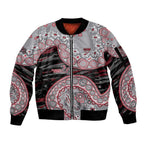 Essendon Bombers NAIDOC Week 2026 Sleeve Zip Bomber Jacket Australian Aboriginal Dot Art Dreamtime Pattern Style