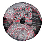 Essendon Bombers NAIDOC Week 2026 Spare Tire Cover Australian Aboriginal Dot Art Dreamtime Pattern Style