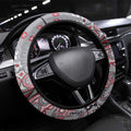 Essendon Bombers NAIDOC Week 2026 Steering Wheel Cover Australian Aboriginal Dot Art Dreamtime Pattern Style