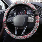 Essendon Bombers NAIDOC Week 2026 Steering Wheel Cover Australian Aboriginal Dot Art Dreamtime Pattern Style