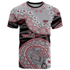 Essendon Bombers NAIDOC Week 2026 T Shirt Australian Aboriginal Dot Art Dreamtime Pattern Style