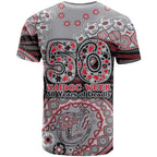 Essendon Bombers NAIDOC Week 2026 T Shirt Australian Aboriginal Dot Art Dreamtime Pattern Style