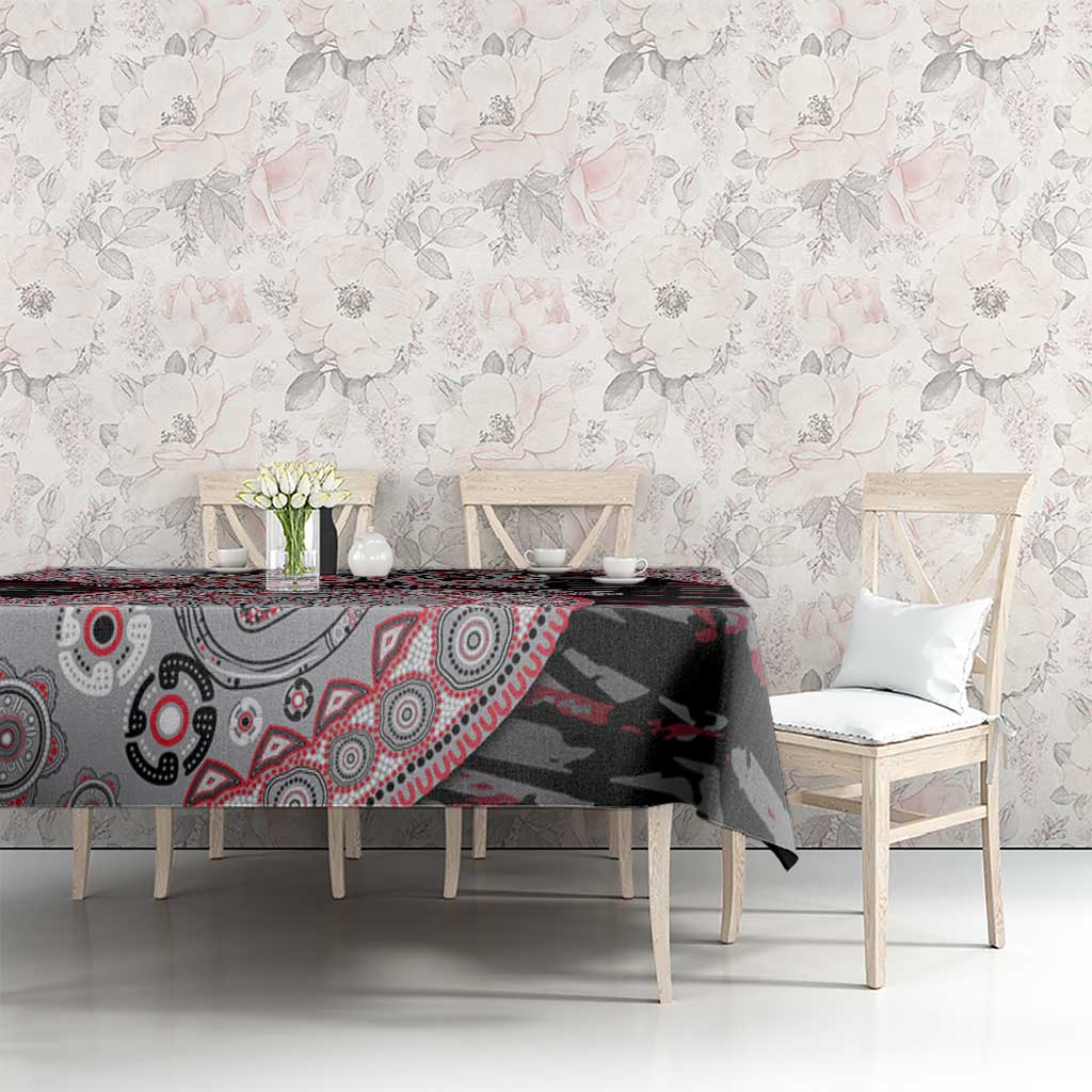 Essendon Bombers NAIDOC Week 2026 Tablecloth Australian Aboriginal Dot Art Dreamtime Pattern Style