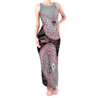 Essendon Bombers NAIDOC Week 2026 Tank Maxi Dress Australian Aboriginal Dot Art Dreamtime Pattern Style