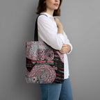 Essendon Bombers NAIDOC Week 2026 Tote Bag Australian Aboriginal Dot Art Dreamtime Pattern Style