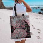 Essendon Bombers NAIDOC Week 2026 Tote Bag Australian Aboriginal Dot Art Dreamtime Pattern Style