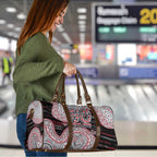 Essendon Bombers NAIDOC Week 2026 Travel Bag Australian Aboriginal Dot Art Dreamtime Pattern Style