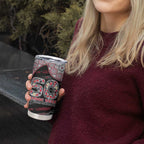 Essendon Bombers NAIDOC Week 2026 Tumbler Cup Australian Aboriginal Dot Art Dreamtime Pattern Style