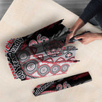 Essendon Bombers NAIDOC Week 2026 Umbrella Australian Aboriginal Dot Art Dreamtime Pattern Style