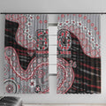 Essendon Bombers NAIDOC Week 2026 Window Curtain Australian Aboriginal Dot Art Dreamtime Pattern Style