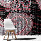 Essendon Bombers NAIDOC Week 2026 Window Curtain Australian Aboriginal Dot Art Dreamtime Pattern Style