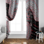 Essendon Bombers NAIDOC Week 2026 Window Curtain Australian Aboriginal Dot Art Dreamtime Pattern Style