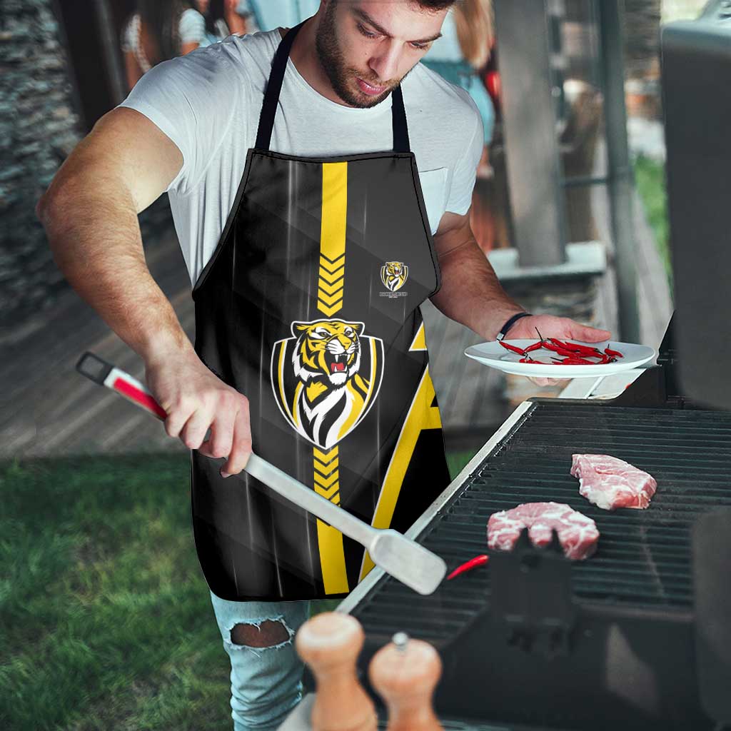 Richmond Tigers Apron Modern Geometric Sports Graphic Style