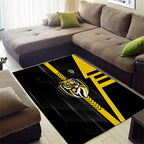 Richmond Tigers Area Rug Modern Geometric Sports Graphic Style