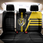 Richmond Tigers Back Car Seat Cover Modern Geometric Sports Graphic Style