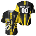Personalized Richmond Tigers Baseball Jersey Modern Geometric Sports Graphic Style