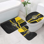 Richmond Tigers Bathroom Set Modern Geometric Sports Graphic Style