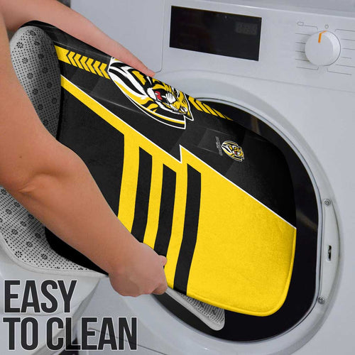 Richmond Tigers Bathroom Set Modern Geometric Sports Graphic Style