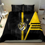 Richmond Tigers Bedding Set Modern Geometric Sports Graphic Style