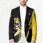 Personalized Richmond Tigers Blazer Modern Geometric Sports Graphic Style