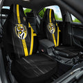 Richmond Tigers Car Seat Cover Modern Geometric Sports Graphic Style