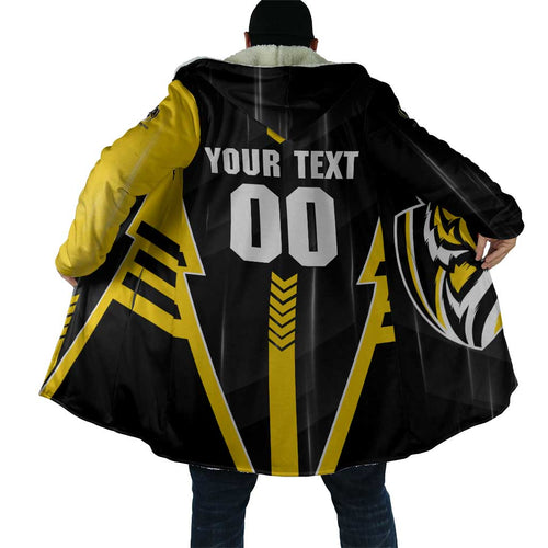 Personalized Richmond Tigers Cloak Modern Geometric Sports Graphic Style